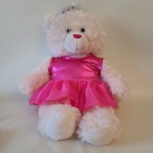 Madison Bear Princess Pink Dress Tiara Dan Dee Collectors Choice 18" READ